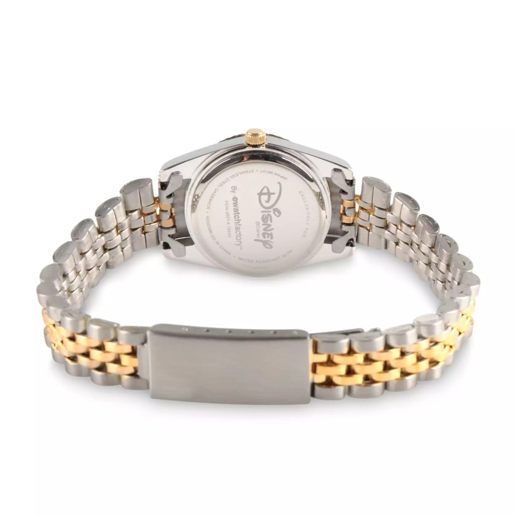 Mickey Mouse Two-Tone Alloy Watch for Women-Back