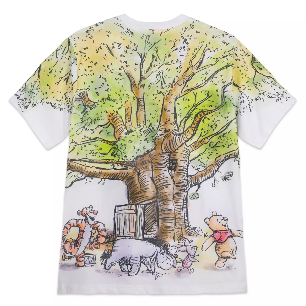 Winnie the Pooh and Pals T-Shirt for Adults-Back